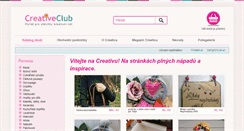 Desktop Screenshot of creativeclub.cz