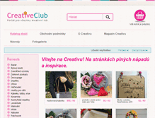 Tablet Screenshot of creativeclub.cz